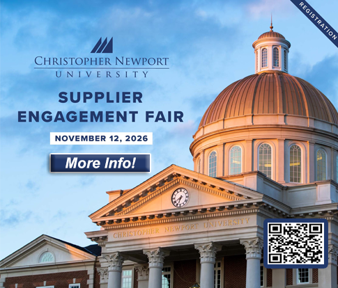 Christopher Newport University Supplier Engagement Fair - Click for more info!